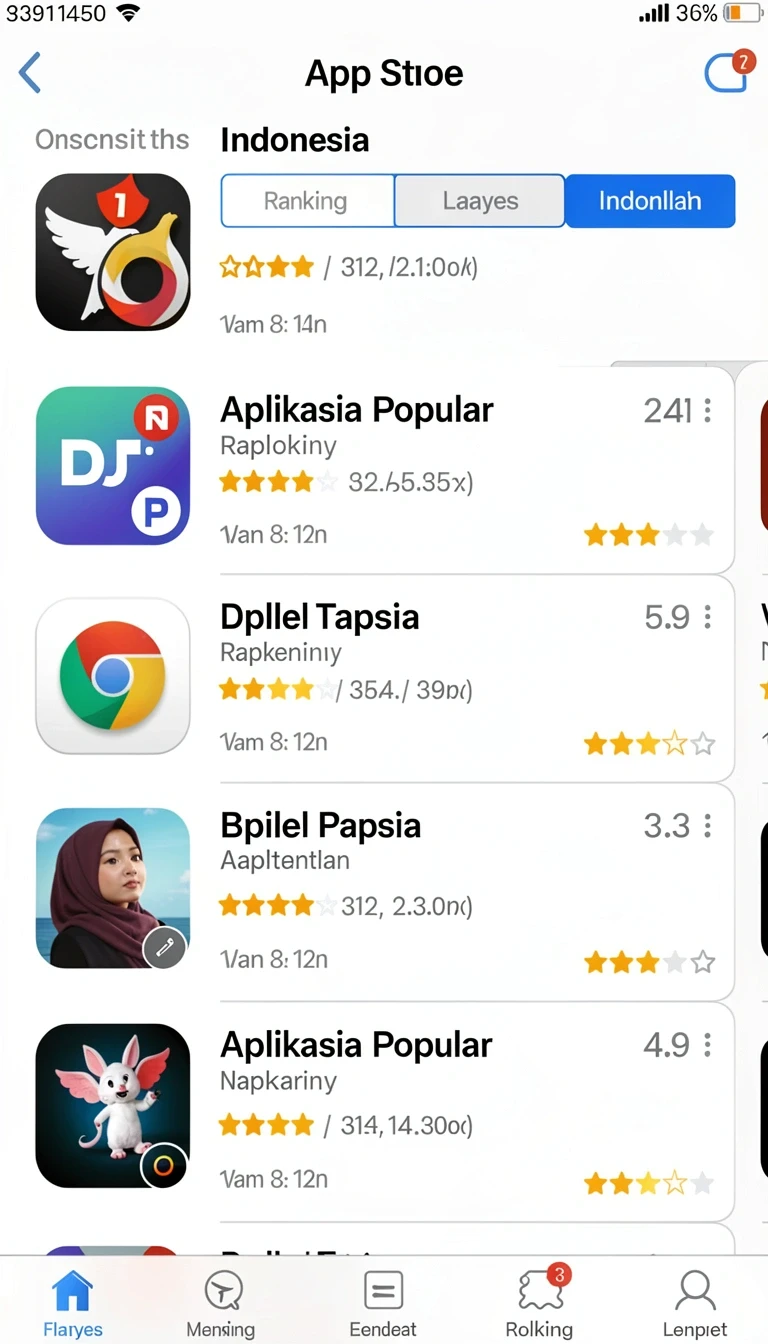 Pratinjau antarmuka hujantoto — aplikasi APK resmi Android v2.5.6